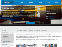 Tablet Screenshot of me-jan.com